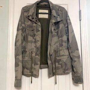 Abercrombie Military Camo Jacket
